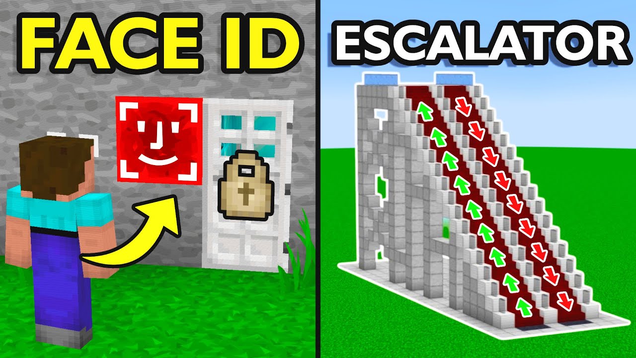 20+ NEW Redstone Hacks in Minecraft That Will Blow Your