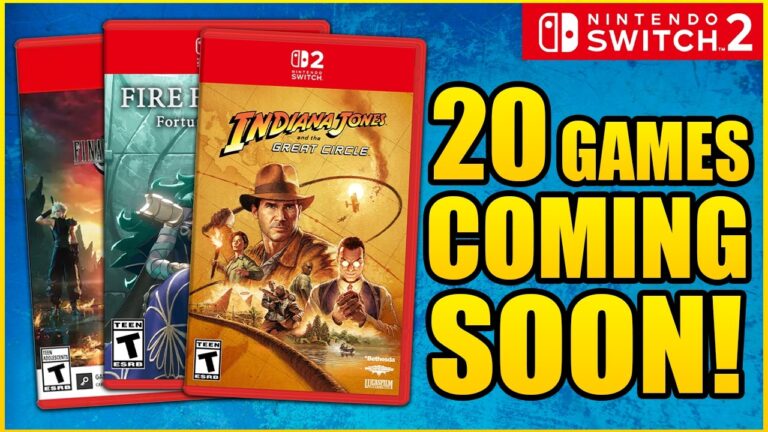 20 Upcoming Nintendo Switch 2 Games That Have Me HYPED!
