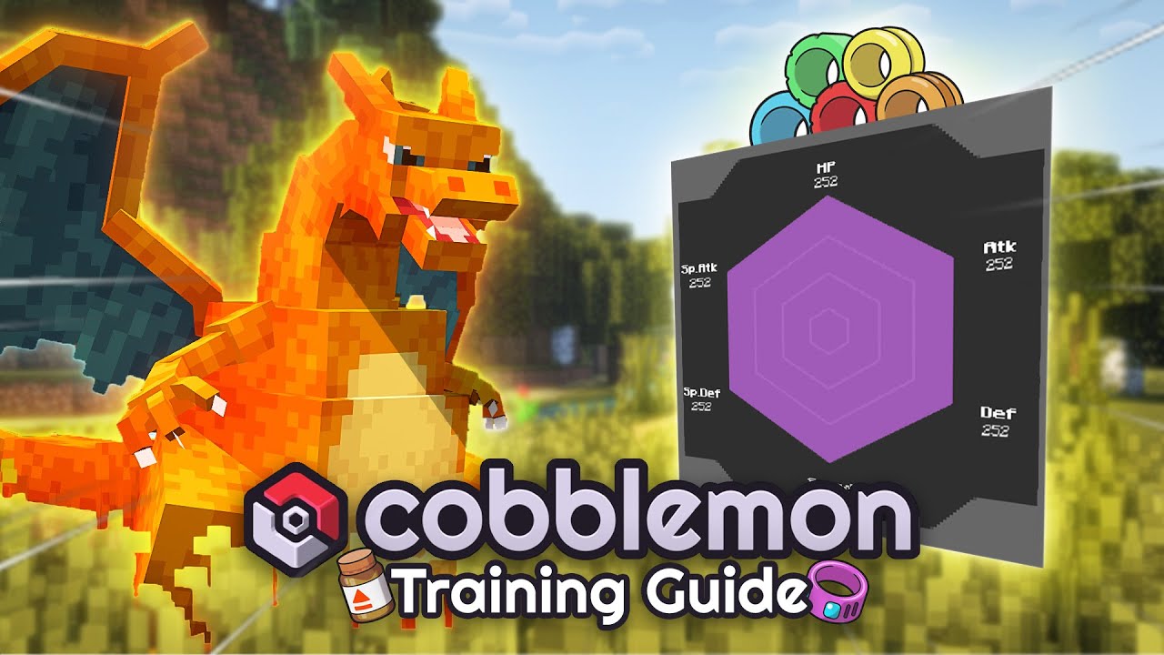 A Very Scuffed Pokémon Training Guide For Cobblemon! (EVs, IVs,