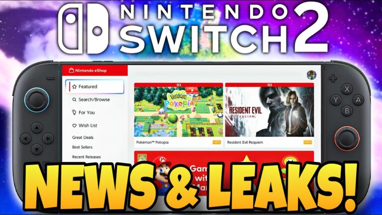 BIG Nintendo Switch 2 News and Leaks Just Dropped!