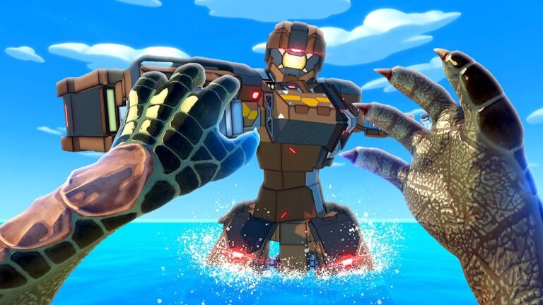 Becoming a KAIJU in Virtual Reality - Monster Titan's Playground