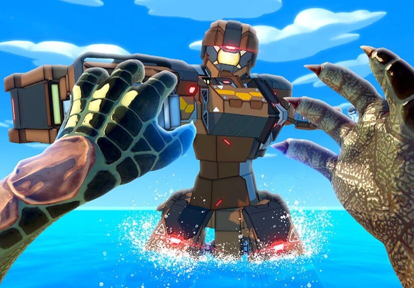 Becoming a KAIJU in Virtual Reality - Monster Titan's Playground