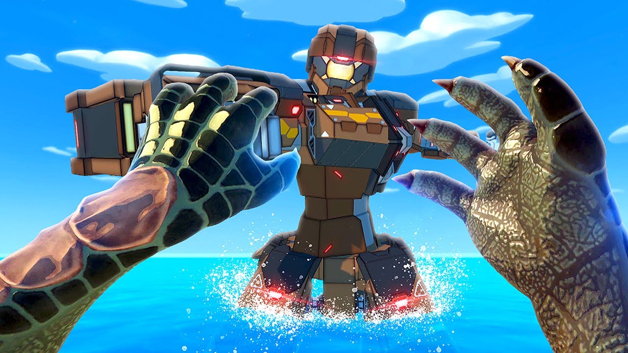 Becoming a KAIJU in Virtual Reality - Monster Titan's Playground