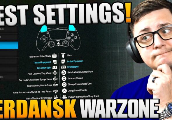 Best Warzone Controller & Console Settings | Graphics/Controller WZ (PS4/PS5/XBOX)