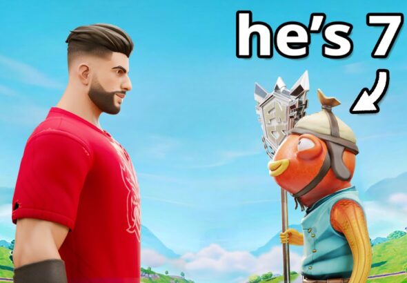 Can I Beat Fortnite's YOUNGEST Pro Player?