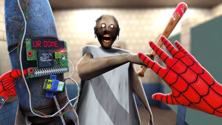 Escaping from GRANNY in Virtual Reality - Bonelab VR Mods