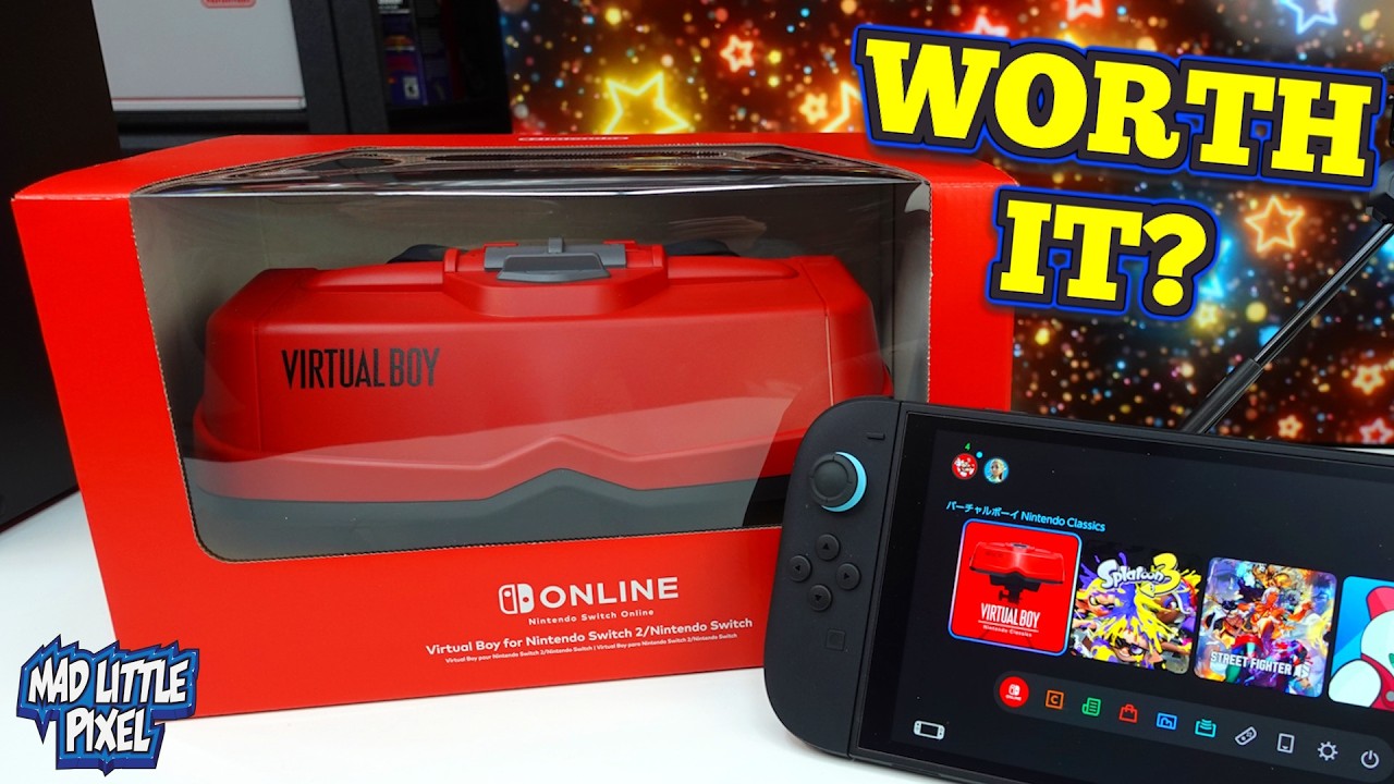 FINALLY! Virtual Boy Is On The Switch 2! Really Worth