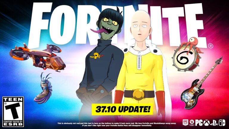 FORTNITE 37.10 UPDATE is NOW LIVE!