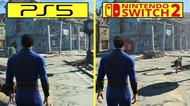 Fallout 4 Nintendo Switch 2 vs PS5 Early Graphics Comparison