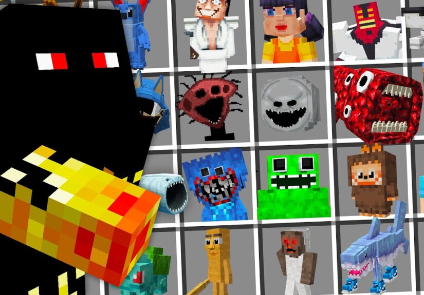 Fiz um Zoológico dos Mobs de Mod