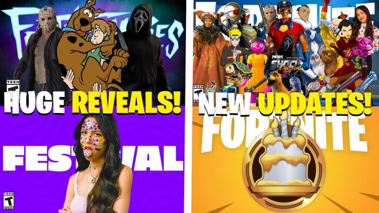 Fortnitemares LEAK: SCOOBY DOO IS COMING! Olivia Rodrigo Festival Skin