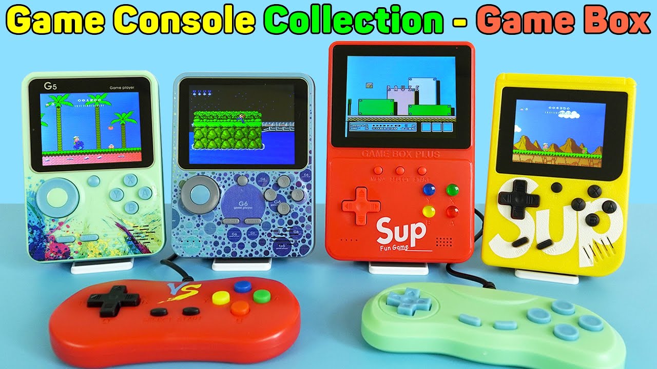 Game Console Collection - Game Box SUP 400 In 1,