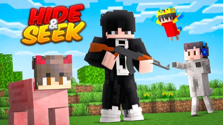 HIDE And SEEK but You can Change into Any MOB..!