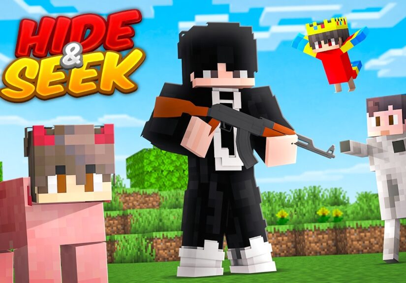 HIDE And SEEK but You can Change into Any MOB..!