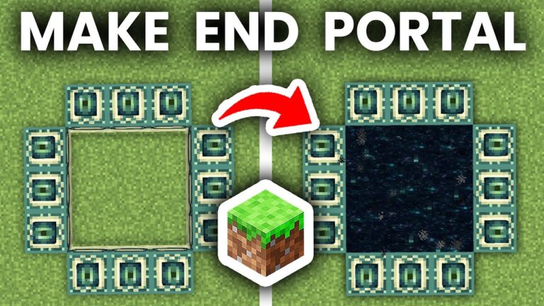 How To Make End Portal In Minecraft Creative - Any