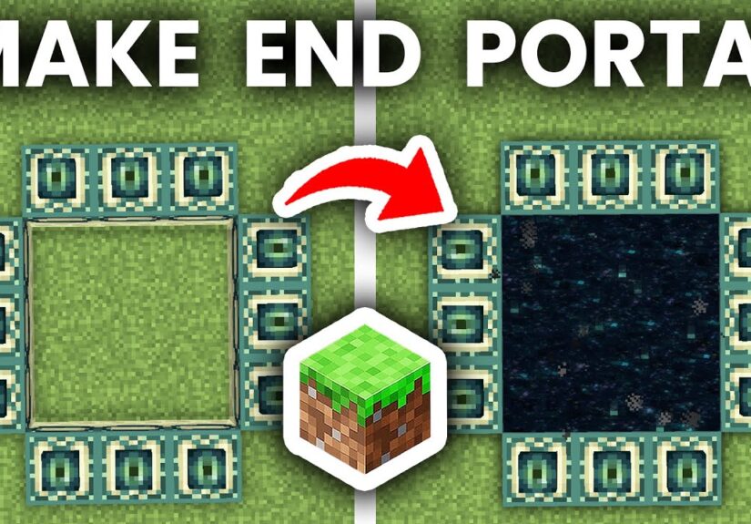 How To Make End Portal In Minecraft Creative - Any