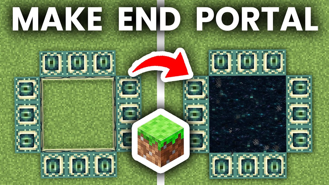 How To Make End Portal In Minecraft Creative - Any