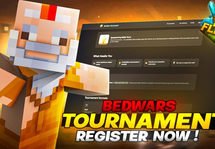 How to Register In Our bedwars tournament Full Tutorial #minecraft