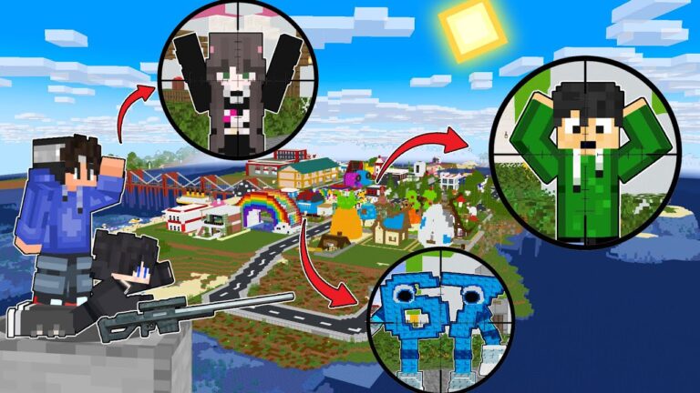 I Became SECRET SNIPER in Minecraft