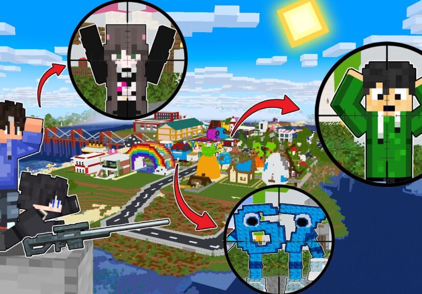 I Became SECRET SNIPER in Minecraft