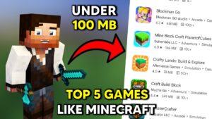 I Found 5 Secret Games like Minecraft 🔥 Under 100