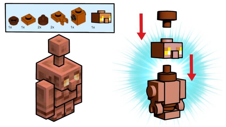 I Made New MINECRAFT Mobs in LEGO!