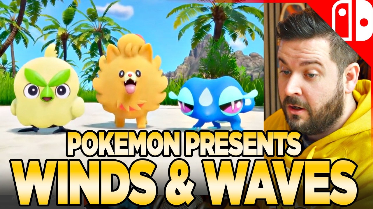 I wasn't expecting this. - Pokemon Presents 30