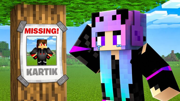 Kartik Is Missing In Minecraft !