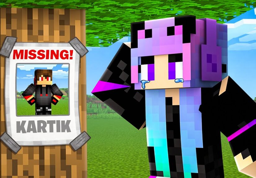 Kartik Is Missing In Minecraft !