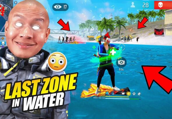 Last Zone in Water 😵 Top 1 Grandmaster Pro Lobby
