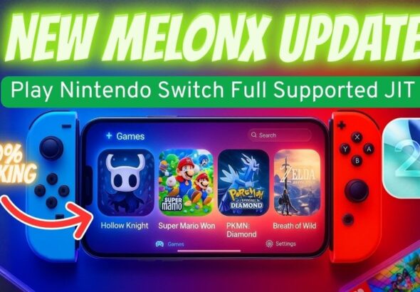 MeloNX iOS 26 Guide : Play Nintendo Switch Games on