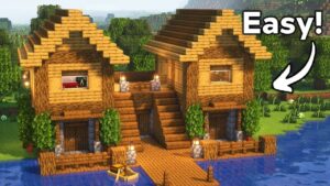 Minecraft: How to Build a 2 Player Survival House |
