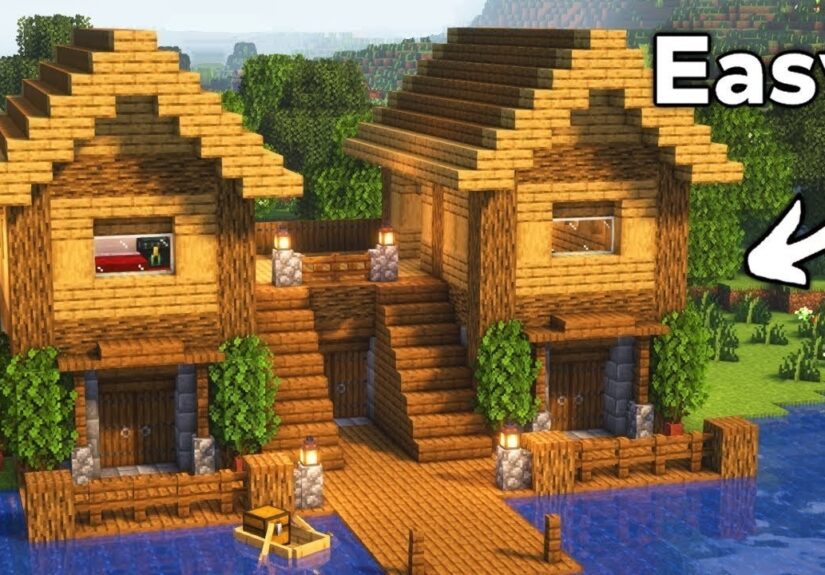 Minecraft: How to Build a 2 Player Survival House |