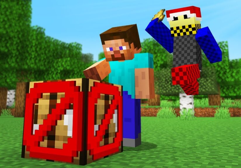 Minecraft Hunger Games with NO CRAFTING TABLES...