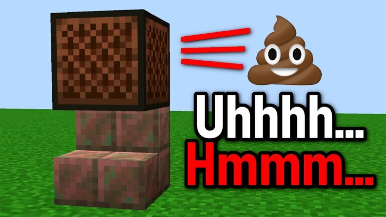 Minecraft's NEW NOTEBLOCK sounds ......... sus.