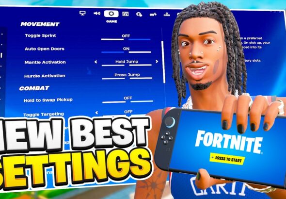 *NEW* BEST Nintendo Switch Settings For Fortnite Chapter 7! (Fortnite