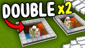 NEW DOUBLE IRON FARM Minecraft Bedrock 1.21/26.1+!