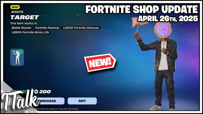 *NEW* FOUR NEW EMOTES! Fortnite Item Shop [April 26th, 2025]