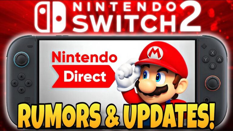 NEW Nintendo Direct Rumor Appeared! + Big Switch 2 Game
