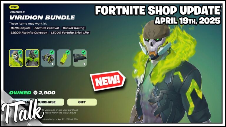 *NEW* VIRIDION BUNDLE! Fortnite Item Shop [April 19th, 2025] (Fortnite
