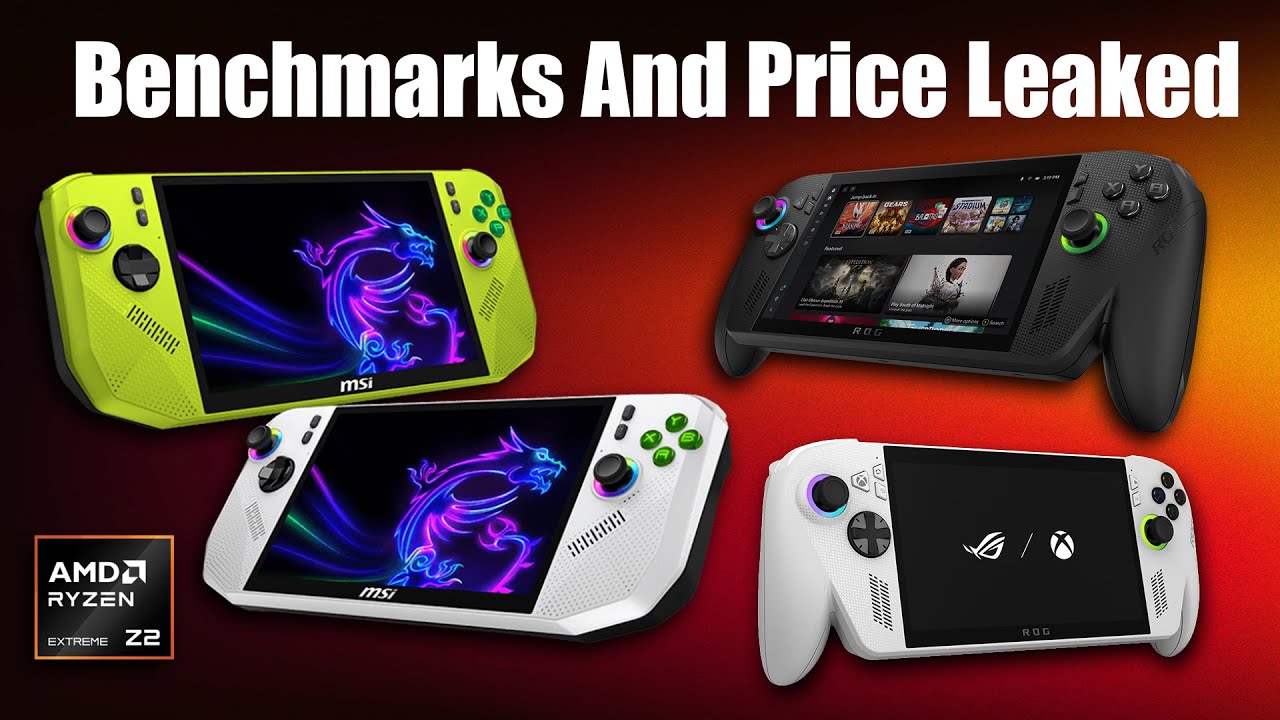 Next-Gen Handheld Benchmarks and Prices Have Leaked!