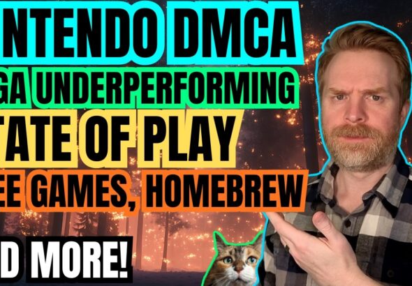 Nintendo DMCAs Switch Emulators, Sega Underperforming, Crazy State of Play