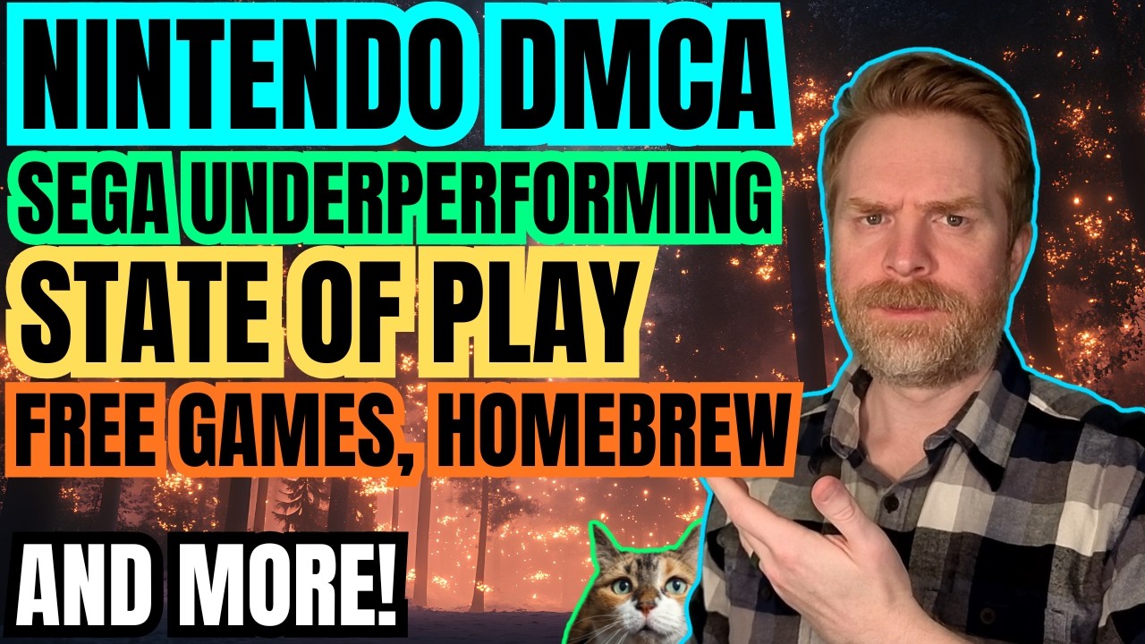 Nintendo DMCAs Switch Emulators, Sega Underperforming, Crazy State of Play
