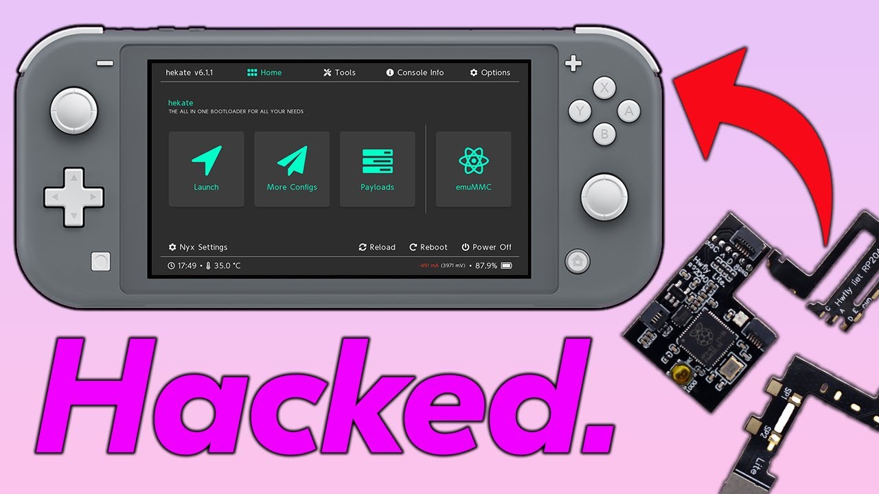 Nintendo Switch Lite - RP2040 Picofly Installation Guide