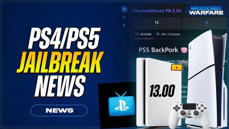 PS4/PS5 Jailbreak News: PS5 Backports are Here, PSVue, ShadowMount 2.0