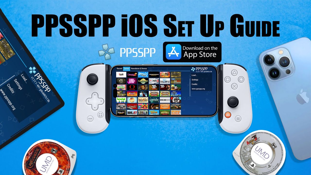 PSP IOS Set Up Guide iPhone/iPad | PPSSPP iOS Set
