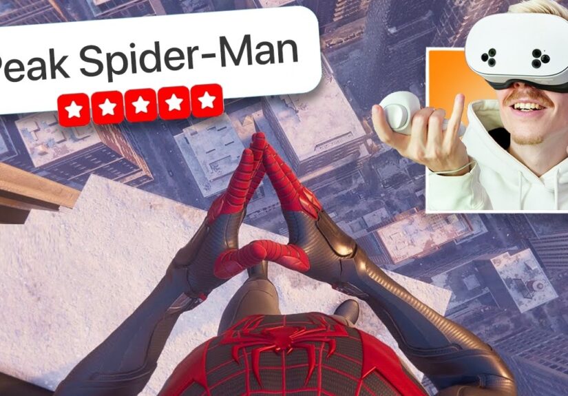 Playing The Highest Rated Spider-Man VR Game On Meta Quest