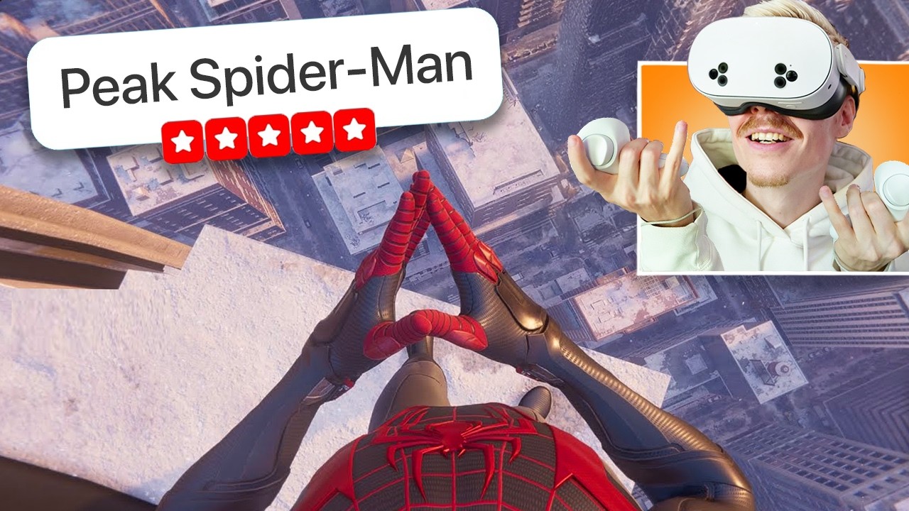 Playing The Highest Rated Spider-Man VR Game On Meta Quest