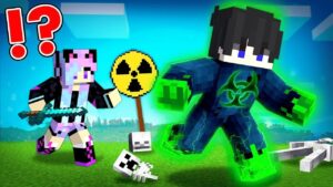 RADIOACTIVE Speedrunner vs Hunter in Minecraft...