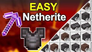 REAL Best Way to Get Netherite in Minecraft 1.21